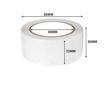 Listing 7 of 7 for NEW 500pcs/Roll Thank You Stickers with 8 Floral Designs Labels