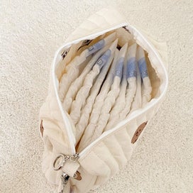 Listing 4 of 7 for Baby Diaper Bag Newborn Diaper Storage Bag Organizer Soft Portable