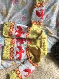 Listing 5 of 7 for Size 1 Canadian winter jacket knitted