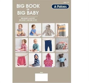 Listing 2 of 2 for Patons Book 1101 - Big Book of Big Baby - 12 Patterns