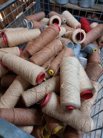 Listing 12 of 19 for Wool Yarn for overlocking carpets, rugs, Mats, Weaving , knitting , felting.