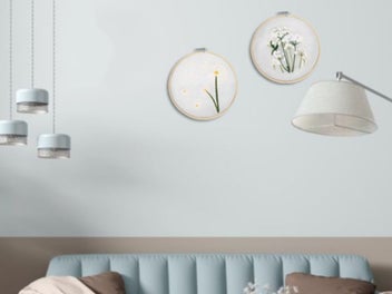 Listing 3 of 3 for 2X Style 2+3 DIY Plants Pattern Transparent Embroidery Kit Beginner Craft Set