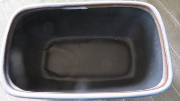 Listing 4 of 4 for *Oblong Fruit Bowl/Planter - Dark Olive Green