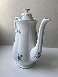 Listing 2 of 7 for Royal Albert Coffee Pot - Forget Me Not