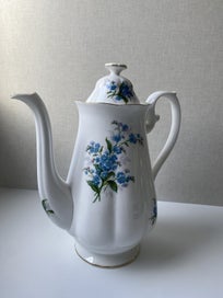 Listing 3 of 7 for Royal Albert Coffee Pot - Forget Me Not