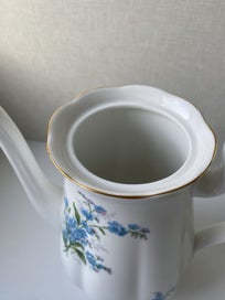 Listing 5 of 7 for Royal Albert Coffee Pot - Forget Me Not