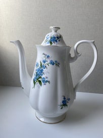 Listing 4 of 7 for Royal Albert Coffee Pot - Forget Me Not