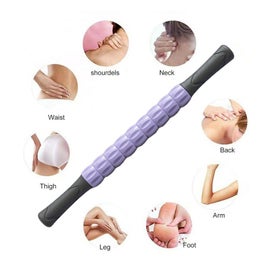 Listing 3 of 5 for Portable Massage Roller Stick for Relax Muscle Deep Tissue and Trigger Point ...
