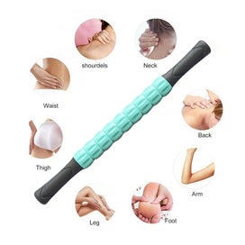 Listing 4 of 5 for Portable Massage Roller Stick for Relax Muscle Deep Tissue and Trigger Point ...