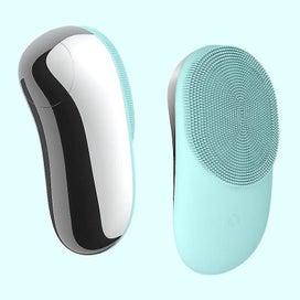 Listing 3 of 5 for 3 In 1 Sonic Facial Cleansing Brush 8 Adjustable Speeds Silicone Face Brush Wit