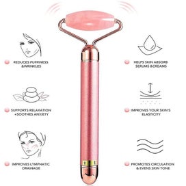 Listing 5 of 5 for 5 In 1 Jade Beauty Gold Stick Multifunctional Facial Massager V Face Vibrating