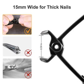 Listing 5 of 5 for Large Opening Nail Clippers Single Set Of Large Trim Thick Toenail Nail Clipper