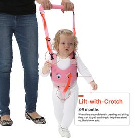 Listing 3 of 4 for Handheld Baby Walking Harness - Adjustable Toddler Walking Assistant With Detac