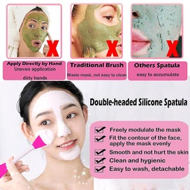 Listing 5 of 5 for Mask Applicator Silicone Face Brush Face Mud Cream clay Mask diy modeling Mask