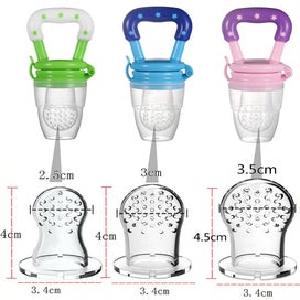 Listing 2 of 5 for Baby Fruit Feeder Pacifier 3pack-fresh Food Feeder
