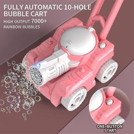 Listing 5 of 5 for Automatic Lawn Mower Bubble Machine Weeder Shape Blower Baby Activity Walker Fo