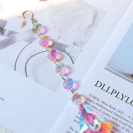 Listing 4 of 5 for Crystal Sun Catcher With Chain 8pcs Pendant For Window Garden Home Car Decorati