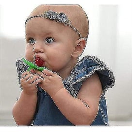 Listing 3 of 4 for Cute Silicone Baby Teething Toy Baby Pacifier Baby Teething Stick Teeth Retaine