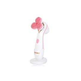 Listing 2 of 5 for Facial Cleansing Brush Set Rechargeable Battery Powered Face Cleanser And Scrub