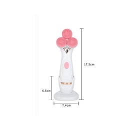 Listing 3 of 5 for Facial Cleansing Brush Set Rechargeable Battery Powered Face Cleanser And Scrub