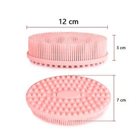 Listing 4 of 5 for Body Brush For Wet And Dry Brushing Silicone Bath Brush For Gentle Exfoliating