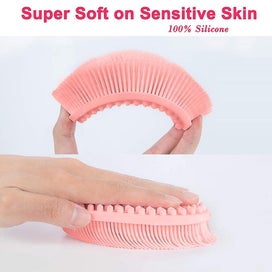 Listing 5 of 5 for Body Brush For Wet And Dry Brushing Silicone Bath Brush For Gentle Exfoliating