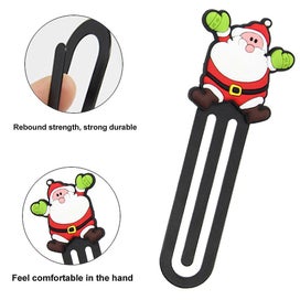 Listing 3 of 5 for 6 Pieces Christmas Bookmarks Page Marker Cute Christmas Pattern Bookmarks For K