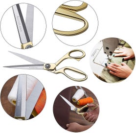 Listing 4 of 5 for Fabric Scissors Tailor Sewing Scissors Heavy Duty Scissors For Fabric Cutting U