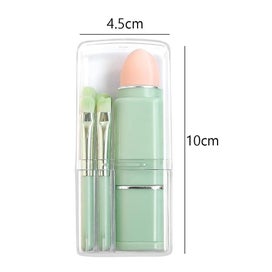 Listing 2 of 5 for 8 In 1 Travel Loose Powder Brush Angled Brush Eyeshadow Brush Beauty Sponge Fou