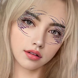 Listing 5 of 5 for Butterfly Tattoo Sticker Fairy Butterfly Wings Shiny Tattoo Sticker Waterproof