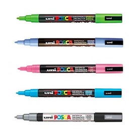 Listing 3 of 4 for Uni Posca PC-3M Bullet Tip Paint Marker