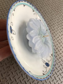 Listing 6 of 10 for Royal Paragon - Patrician Saucer candle - Vintage Gift