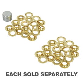 Listing 2 of 4 for Canopy Eyelet Kit Brass 10 Pack