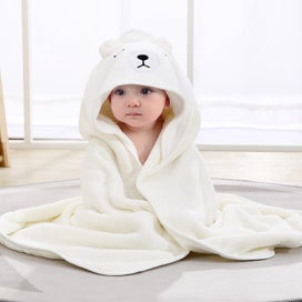 Listing 5 of 12 for 1pc Soft & Skin-Friendly Children's Cartoon Bath Towel & Blanket