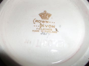 Listing 8 of 8 for Crown Devon Rouge Royale Galleon Vase Rare!