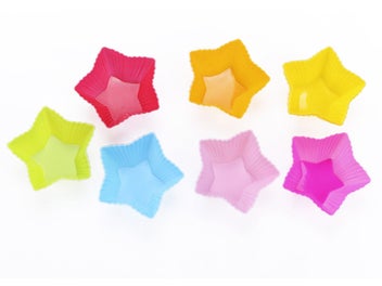 Listing 10 of 10 for Reusable Non-Stick Silicone Cake Cups Baking Molds Sets for Cup Cake