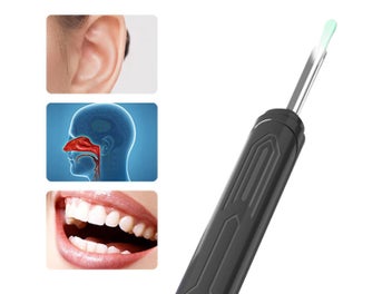 Listing 3 of 3 for Wireless Visual Otoscope WiFi Ear Wax Removal Tool with Ear Pick Set - Black