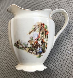 Listing 1 of 11 for Custard Jug - J & G Meakin England - 1940/50’s
