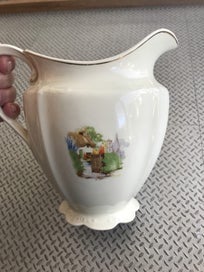 Listing 11 of 11 for Custard Jug - J & G Meakin England - 1940/50’s