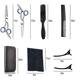 Listing 2 of 5 for 8-Pack Hair Scissors Set - Teeth Thinning Shears for Barber Salon and Home Haird