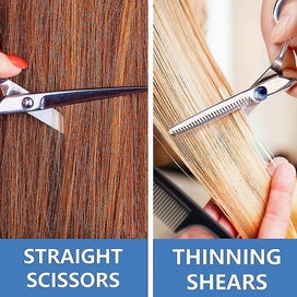 Listing 3 of 5 for 8-Pack Hair Scissors Set - Teeth Thinning Shears for Barber Salon and Home Haird