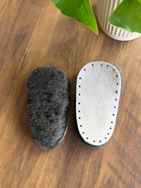 Listing 9 of 17 for Sheepskin Soles for Crocheted Children's Shoes