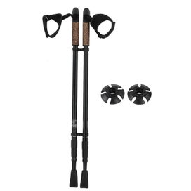 Necasil1PairHikingPoles-AluminumAlloyWalkingPolesSuperLightStrongLo