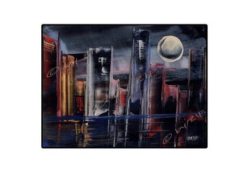 Listing 3 of 6 for ZipArt incl. 5 Prints A6 of my Original Unique Encaustic Artwork (Set1)