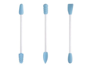 Listing 5 of 9 for 9Pcs Reusable Silicone Swab Set