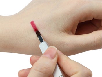 Listing 3 of 3 for 2Pcs Portable Lip Brush Lip Wands Lipstick Applicator Brushes Black and Pink