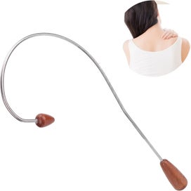 Listing 7 of 9 for Self Massager Tool Trigger Point Hook Stick Hand Lower Back,Neck,Shoulder
