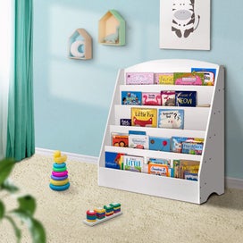 Listing 7 of 7 for Keezi 5 Tiers Kids Bookshelf Magazine Rack Shelf Organiser Bookcase Display