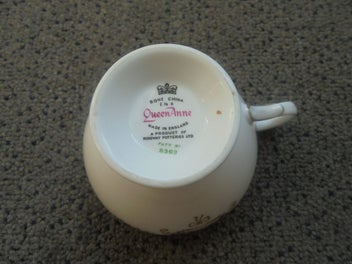 Listing 6 of 12 for Queen Anne (England) bone china trio - pattern 8363