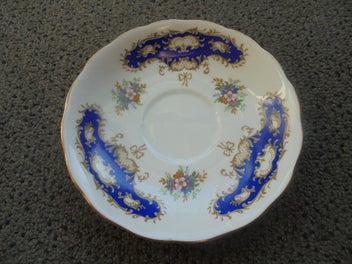Listing 7 of 12 for Queen Anne (England) bone china trio - pattern 8363